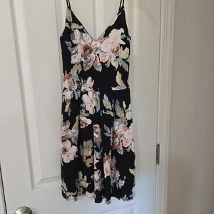Soprano Black Floral Dress